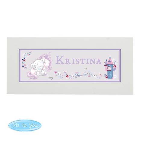 Personalised Tiny Tatty Teddy Unicorn Name Frame £19.99